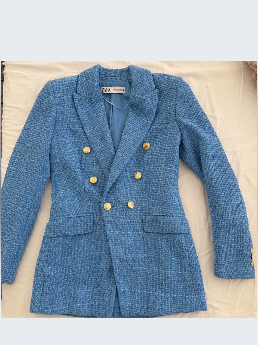 Zara Double Breasted Blazer